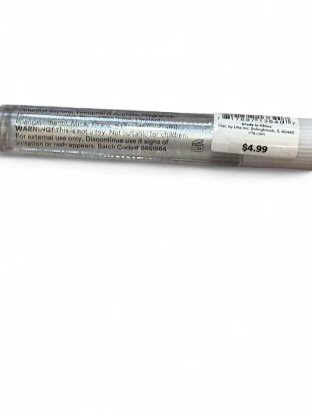 Ulta Beauty Sweet Shimmer Lip Gloss - Iridescent Silver